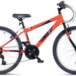 Piranha 24 inch Wheel Size Boys Mountain Bike - Red